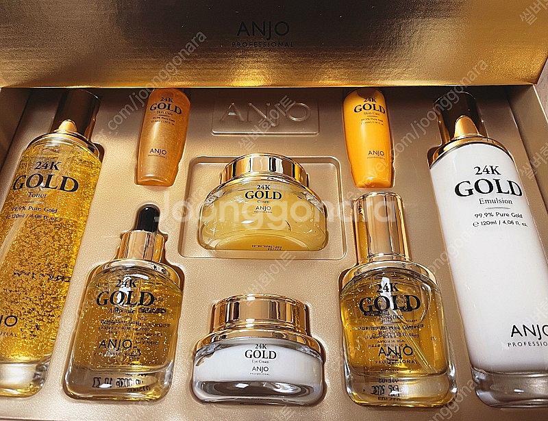 ((미개봉새상품)) 앙쥬24k 기초 앙쥬화장품--0