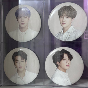 방탄 스파콘 럭드 캔뱃지