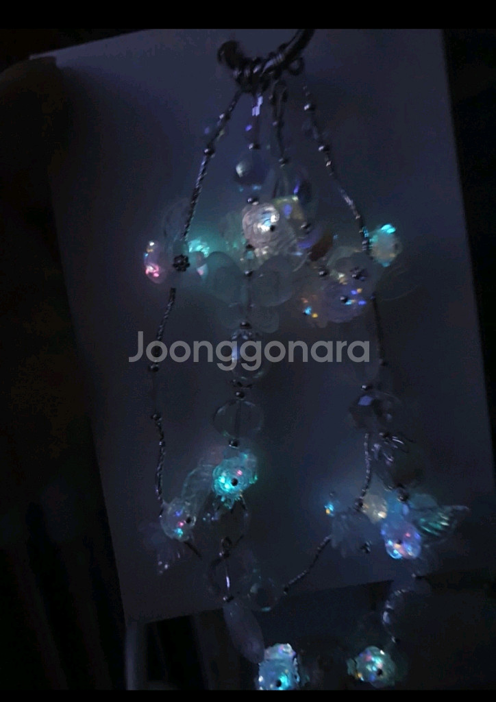 핸드메이드 야광 2줄 스트랩(오늘 10%할인)--5