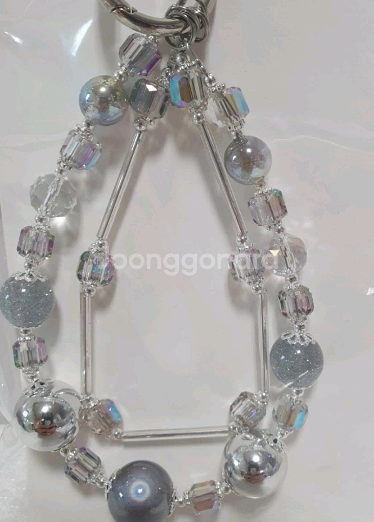 핸드메이드 야광 2줄 스트랩(오늘 10%할인)--2