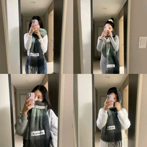 체크 머플러