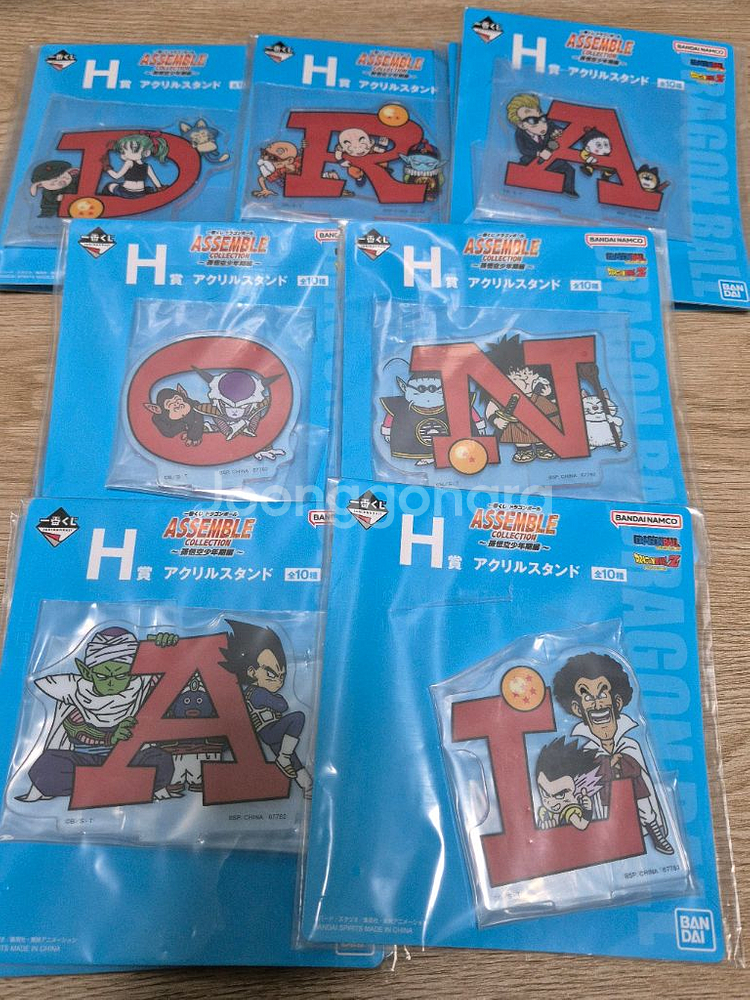 드래곤볼 제일복권 어셈블 피규어 라스트원 세트&아크릴--1