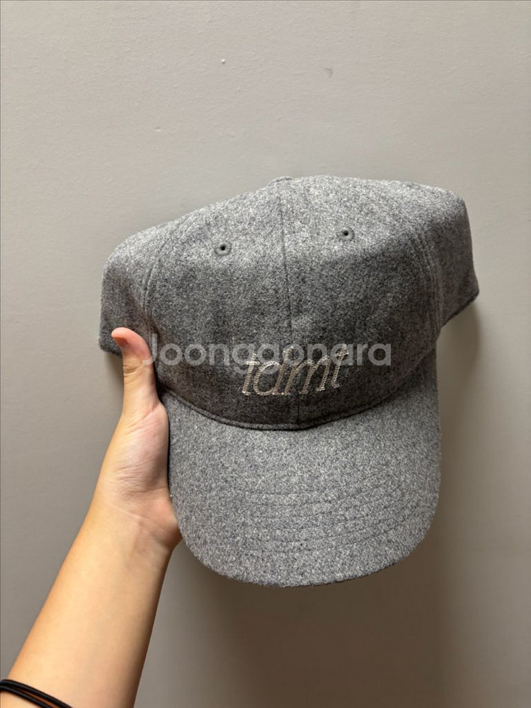튜드먼트 로고 볼캡 그레이--1