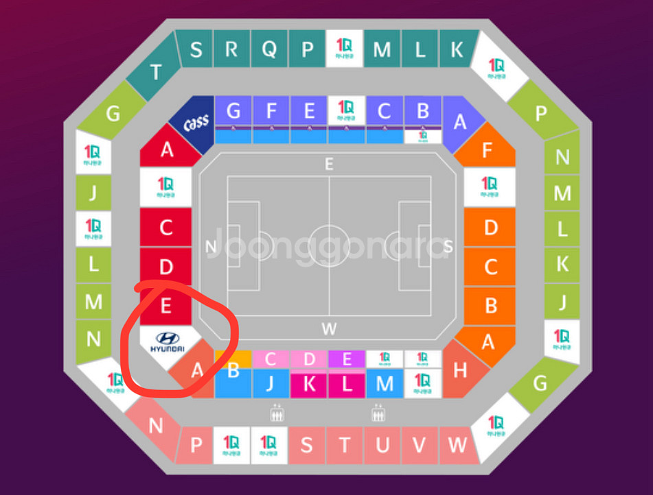 10월10일 대한민국 vs 브라질 현대자동차팬존 2연석--0