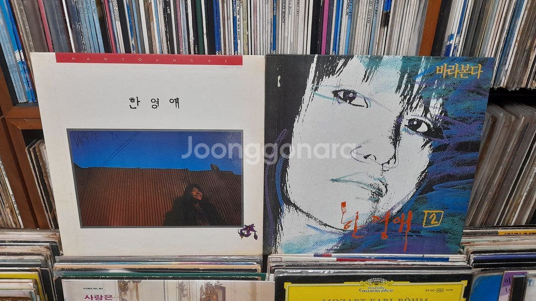 LP - 한영애 1.2집 일괄--0