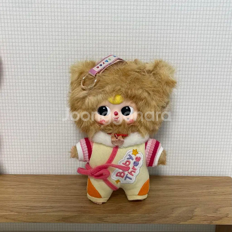 베이비쓰리 고양이 인형 키링--1