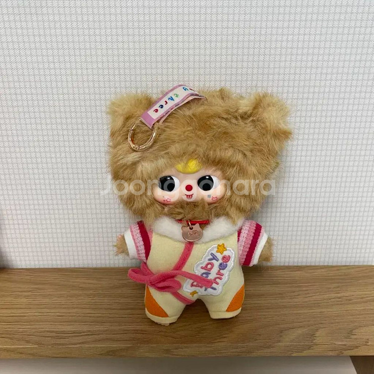 베이비쓰리 고양이 인형 키링--0
