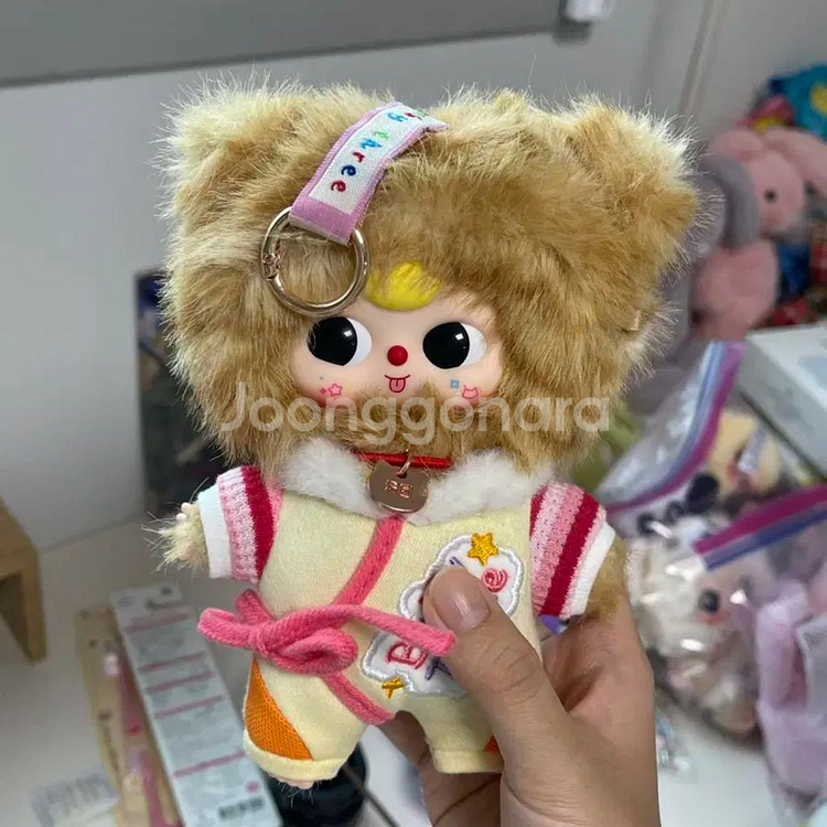 베이비쓰리 고양이 인형 키링--2
