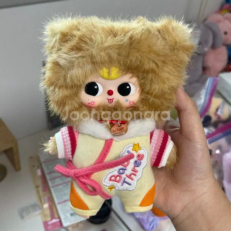 베이비쓰리 고양이 인형 키링--5