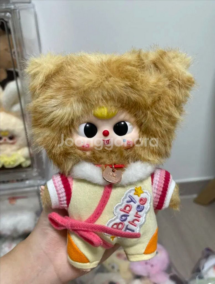 베이비쓰리 고양이 인형 키링--6