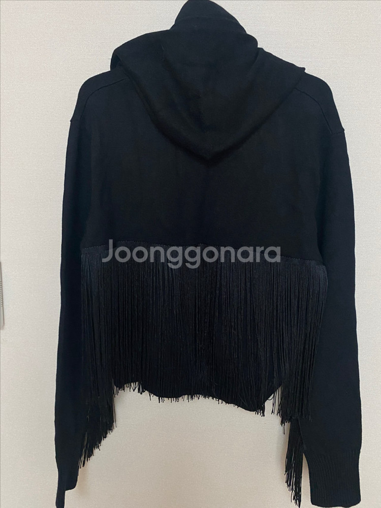 [미사용]ZARA 자라 여성 프린지 수술 니트--1