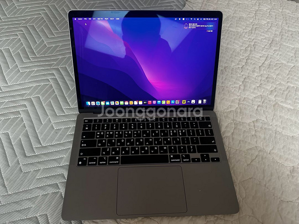 (S급) Apple 2020 맥북 에어 13스페이스그레--0