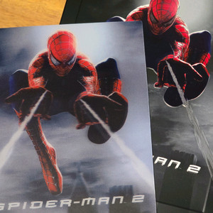 샘스파이더맨2 블루레이 렌티큘러마그넷 스틸북