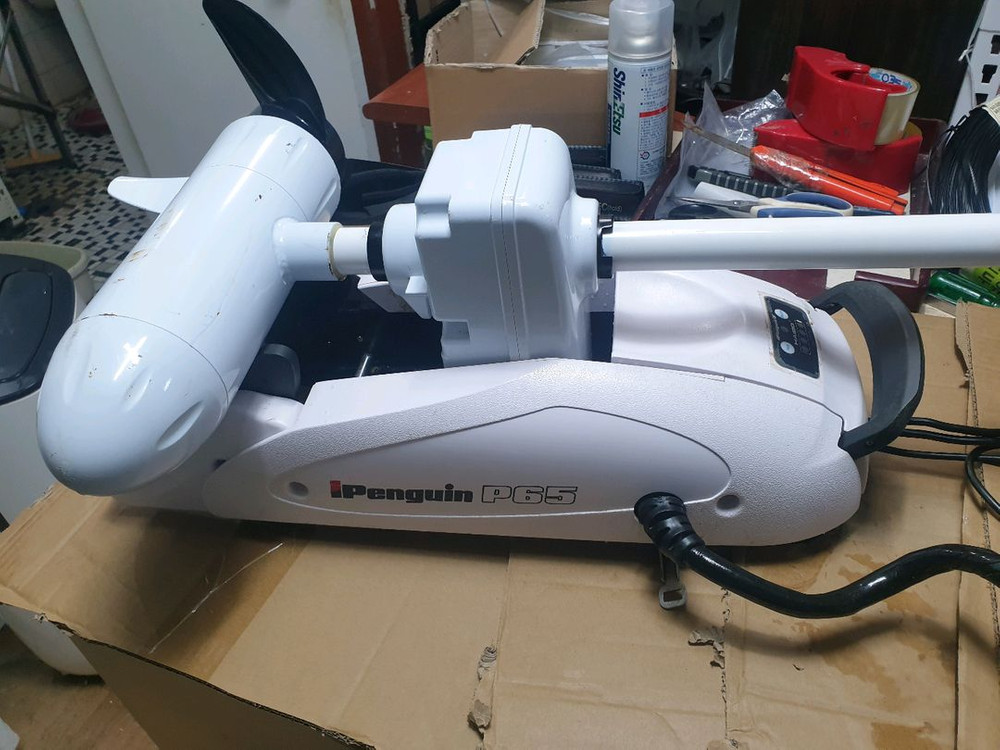 해양 370 야마하 15마력 선외기 가이드모터 어탐기 이미지