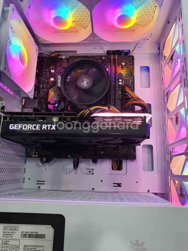 컴퓨터 라이젠5 5600X RTX 3060 ti 8G--1