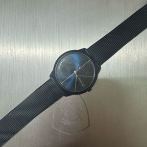 CK 네이비 미니멀 시계