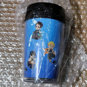 귀멸의칼날 한정판 히노카미 혈풍담 텀블러 (미사용)