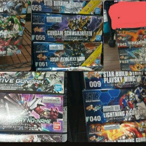 건담 빌드 빌드킷 일괄판매 합니다 hg rg mg 한정