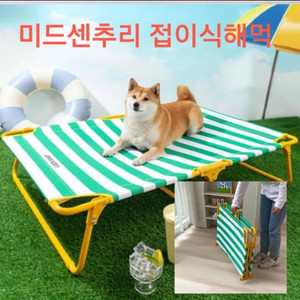 강아지접이식해먹침대,휴대용침대