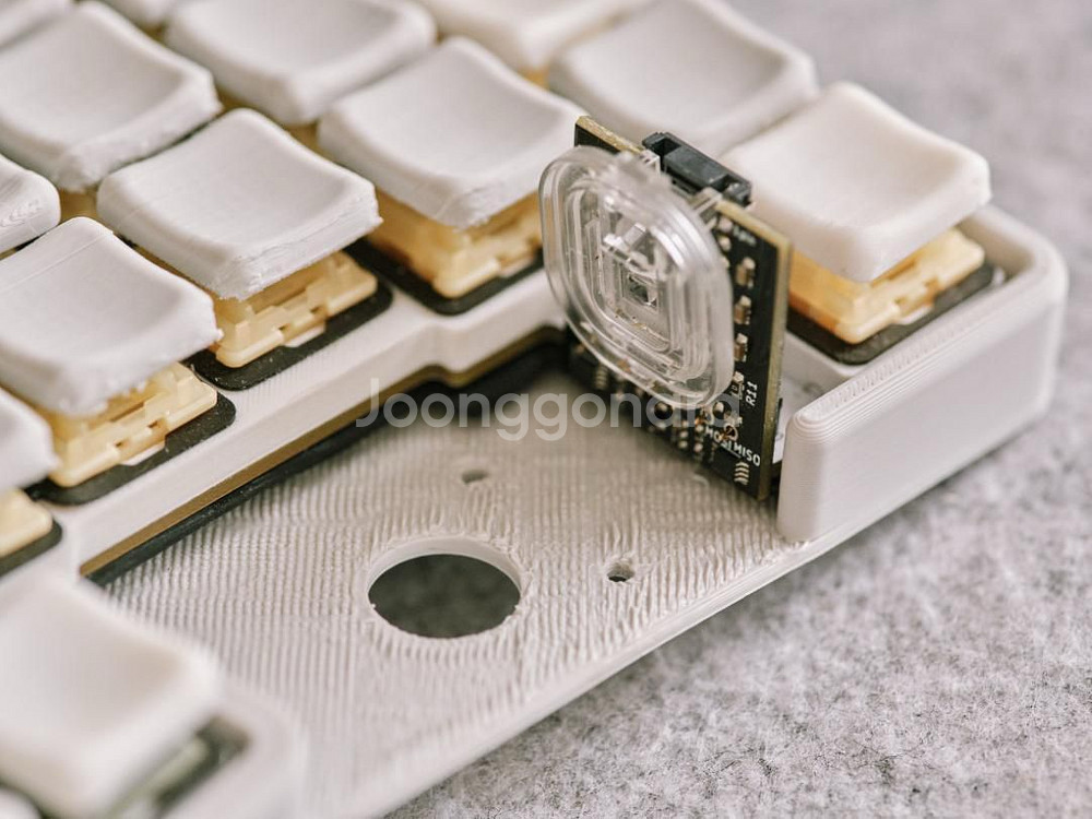 키볼 KEYBALL39 유샤코보 커스텀 스플릿 키보드--6