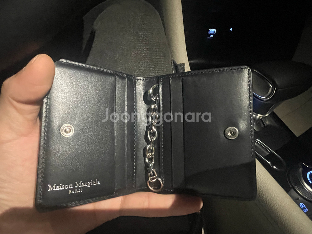 메종 마르지엘라 키링 카드지갑--0
