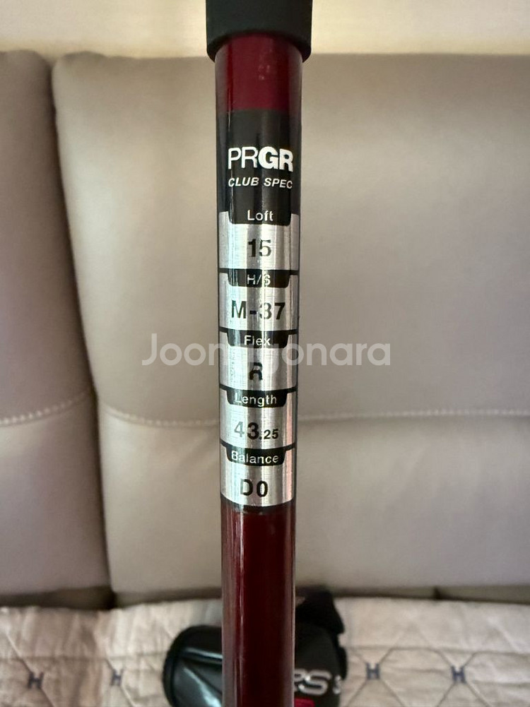 PRGR RED 3번우드 15도 거의새것--3