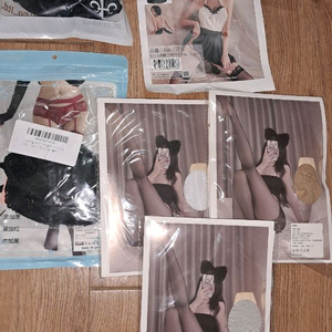란제리 가터벨트 스타킹 일괄 4만원