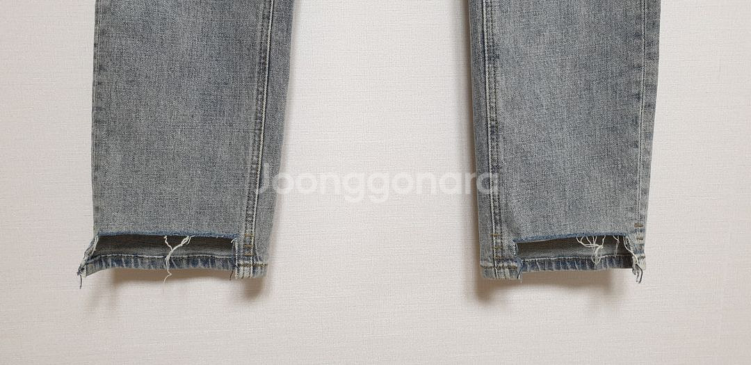 남성 데님 스키니진 청바지 32--2