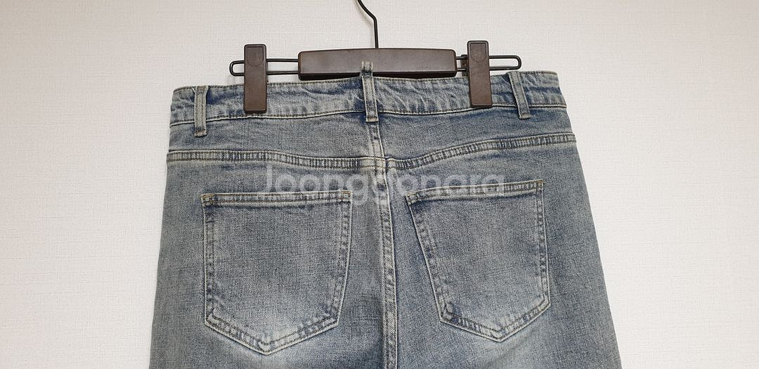 남성 데님 스키니진 청바지 32--4