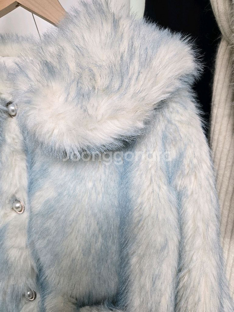 러블리 유니크 퍼자켓--1