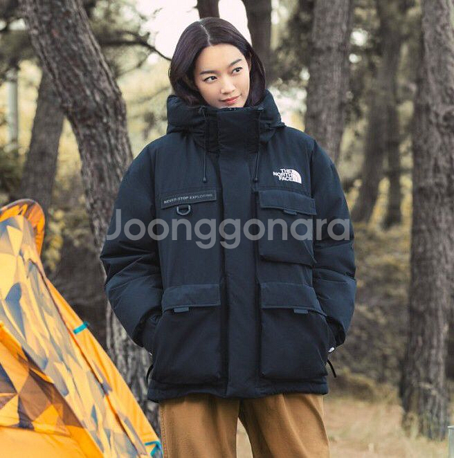 노스페이스 신민아 패딩--0