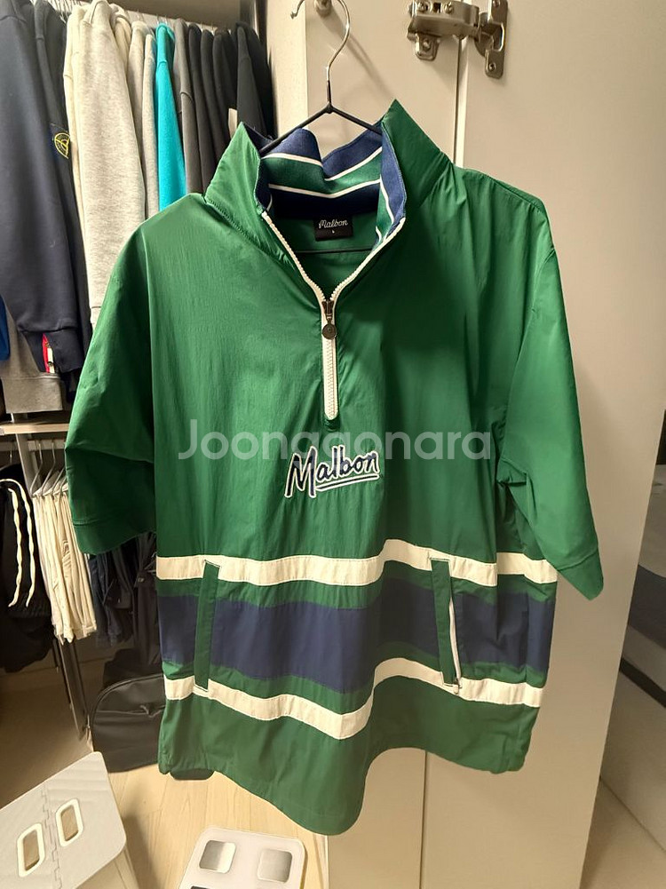 말본 반팔 아노락 L--0