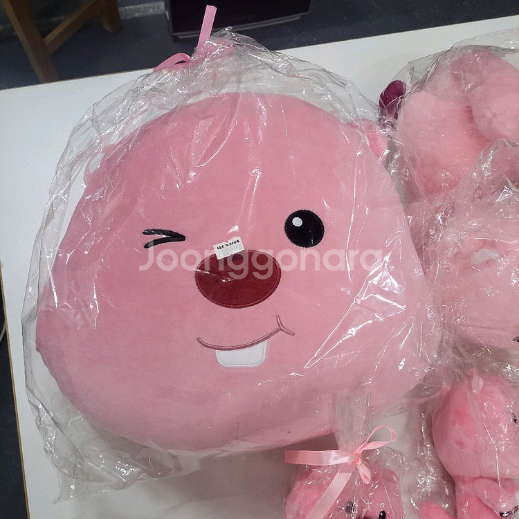 잔망루피 쿠션 및 봉제인형 일괄--1