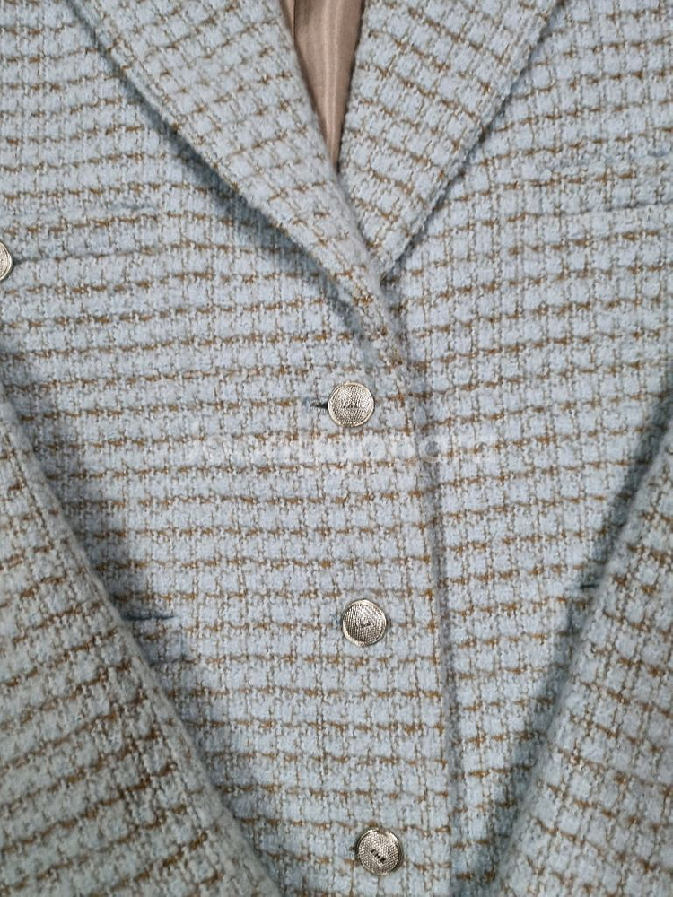 더캐시미어 울 블렌드 믹스드자켓--4