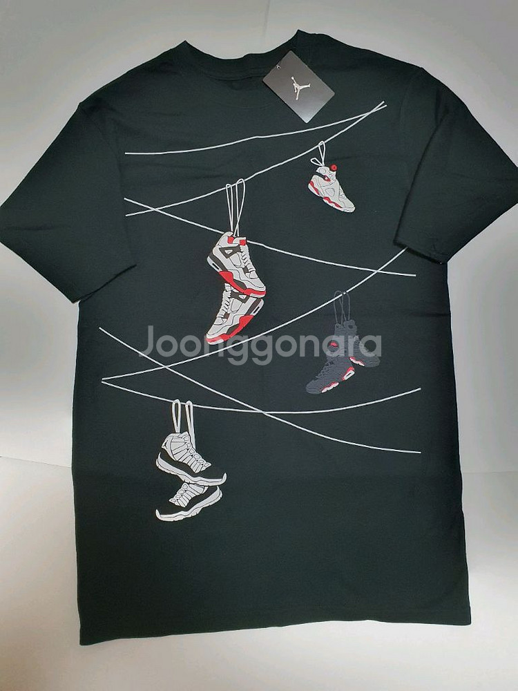 에어조던 4,6,8,11 프린트 티 팝니다사이즈 100--0