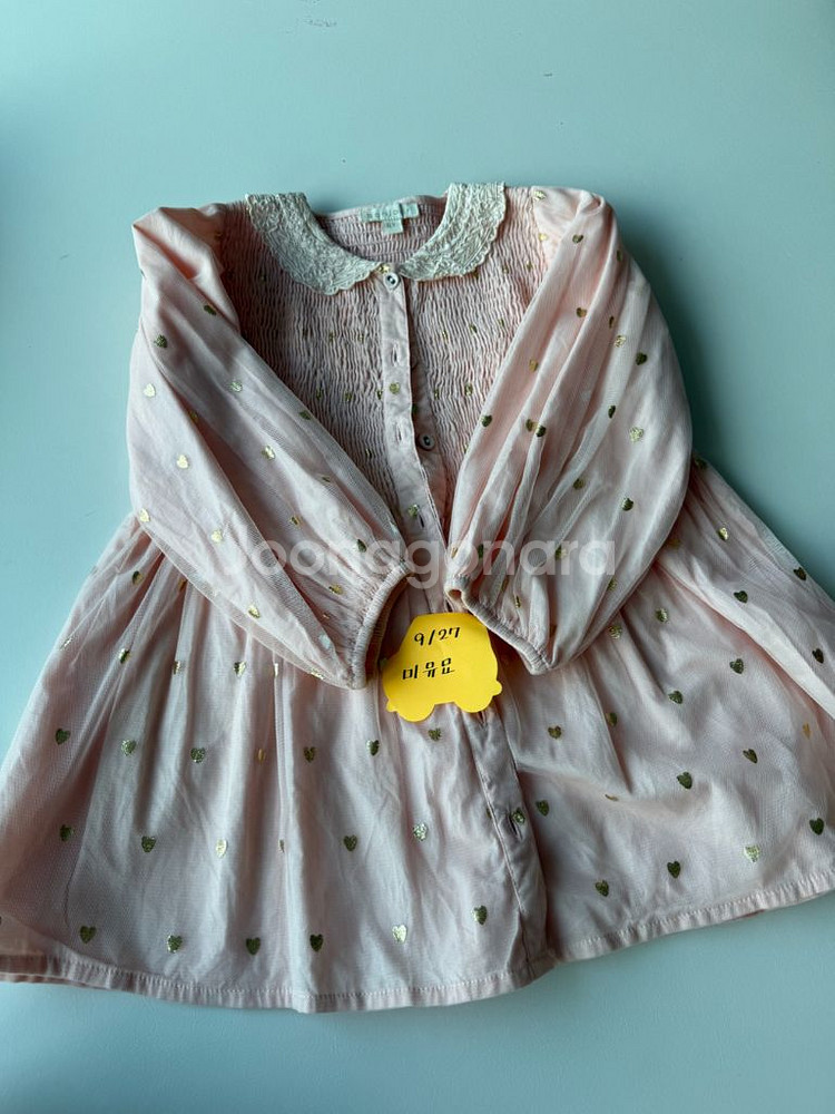 블루벨 3-5 봉주르다이어리 중국한정 핑크하트블라 6y--6