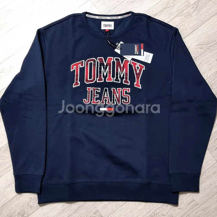 [새상품] 타미 패치 기모 맨투맨 [L]--0