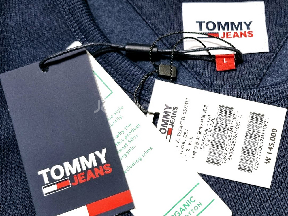 [새상품] 타미 패치 기모 맨투맨 [L]--2