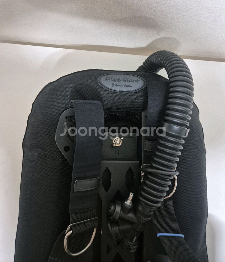 아쿠아렁 레전드 호흡기 다이브자이언트 백플레이트비씨 팜--5