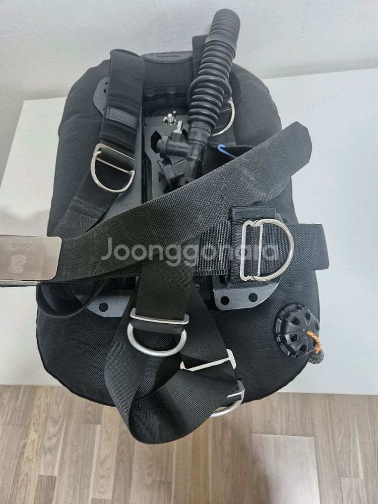 아쿠아렁 레전드 호흡기 다이브자이언트 백플레이트비씨 팜--6