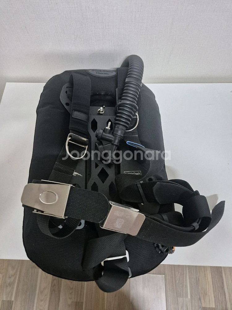 아쿠아렁 레전드 호흡기 다이브자이언트 백플레이트비씨 팜--4