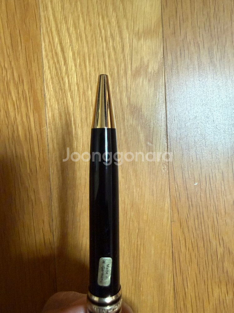 몽블랑 마이스터스튁 골드 볼펜(검정색상)--3