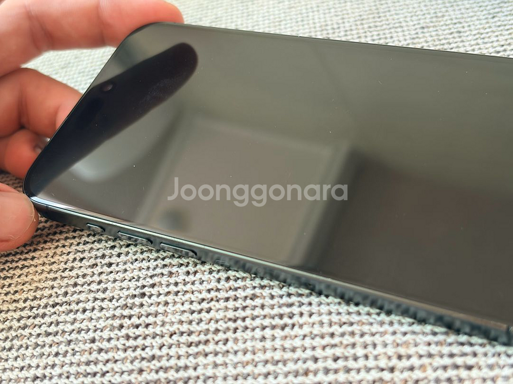 아이폰15프로맥스 블랙티타늄 256GB--5