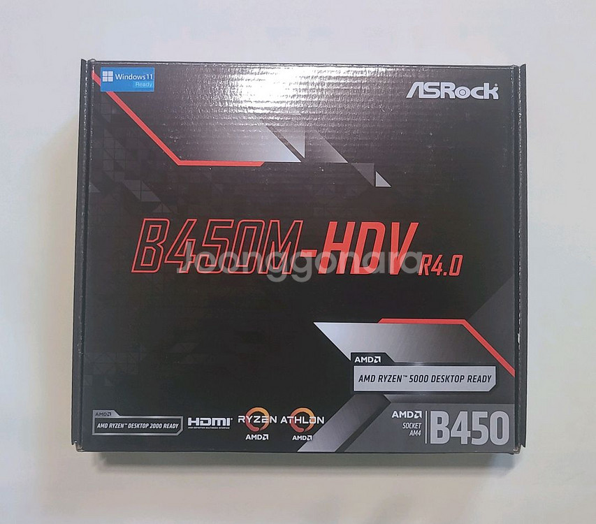 ASROCK B450M-HDV+2400G--0