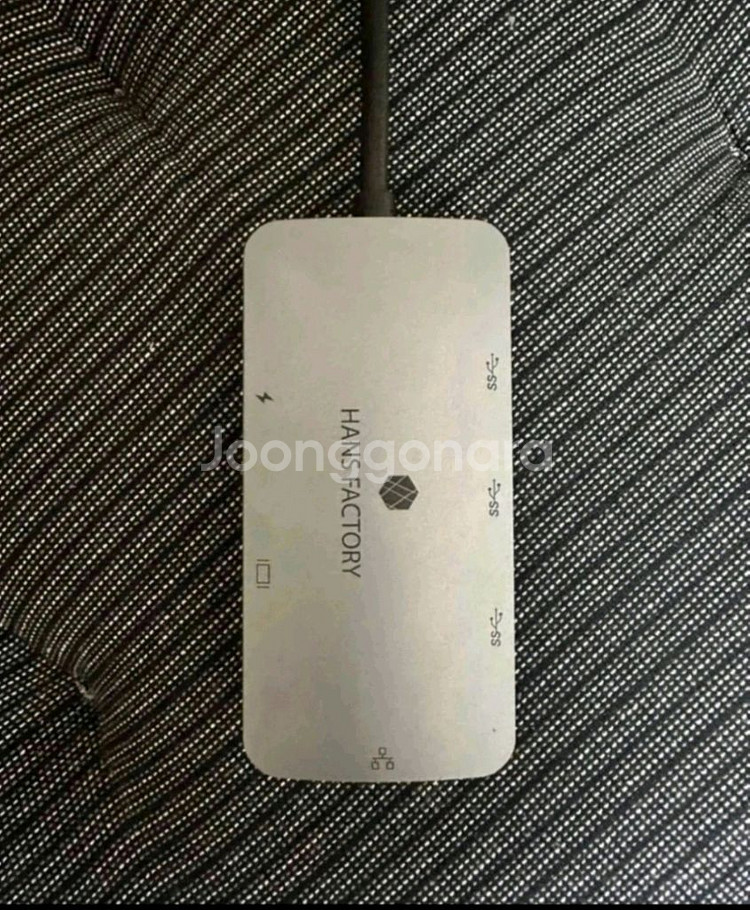 C타입 HDMI 6 IN 1 USB 멀티랜 허브--0