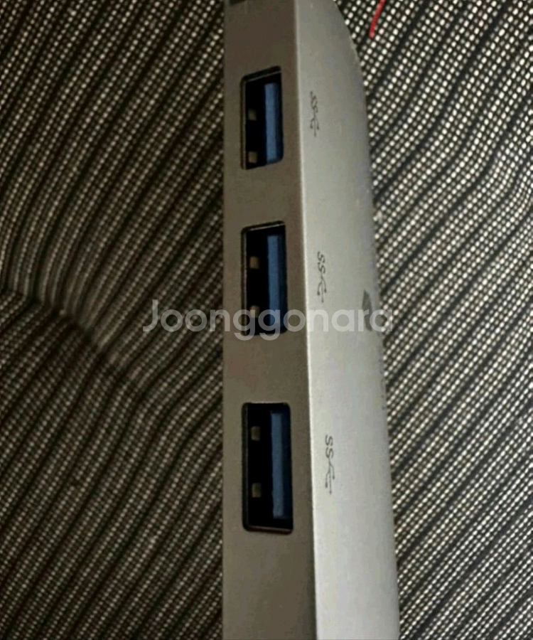 C타입 HDMI 6 IN 1 USB 멀티랜 허브--1