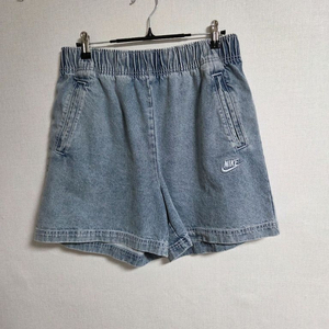 나이키 여성 데님 반바지 L 새상품급