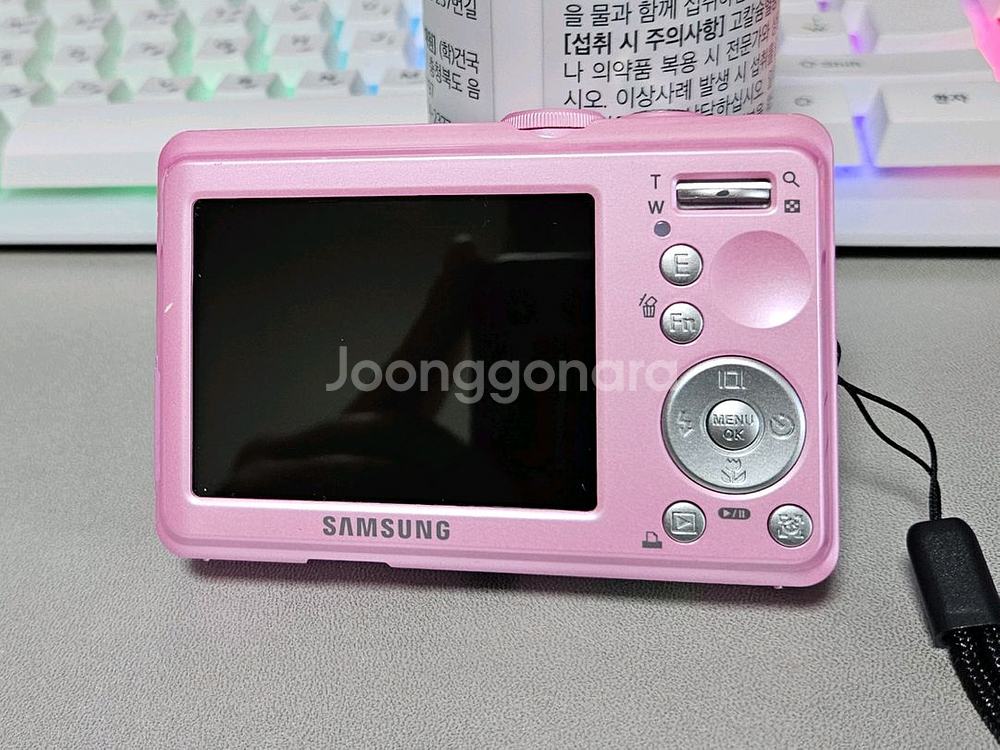 삼성 케녹스 S1070 핑크 뷰티샷 빈티지 디카--4