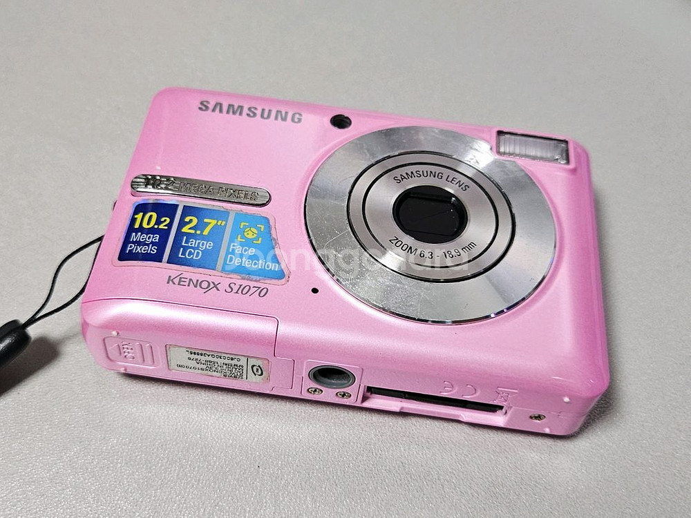 삼성 케녹스 S1070 핑크 뷰티샷 빈티지 디카--5
