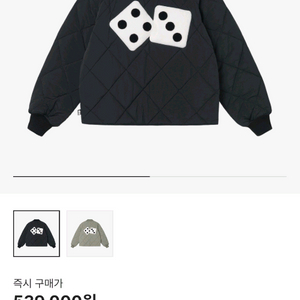[L]스투시 다이스 퀼티드 라이더